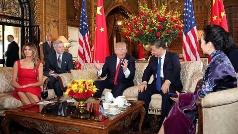 Ông Trump chính thức gặp Chủ tịch Trung Quốc