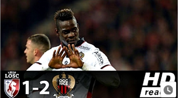 Balotelli lập cú đúp, Nice phả hơi nóng vào gáy Monaco