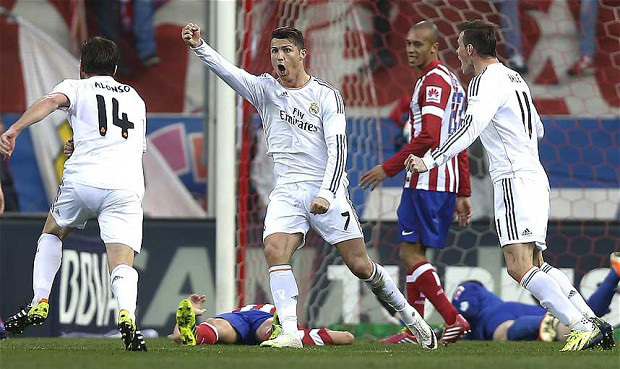 Xem 5 tuyệt phẩm của Ronaldo vào lưới Atletico