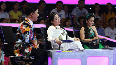 NSND Thu hiền xin lỗi Quang Linh trên sóng truyền hình