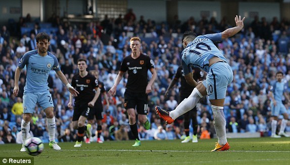 Video bàn thắng Man City 3-1 Hull City