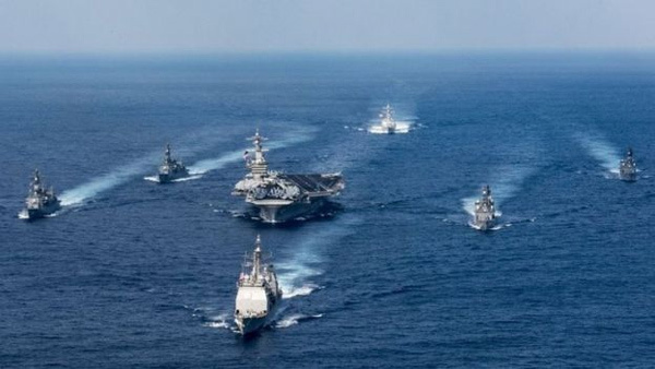 Mỹ điều nhóm tấn công uy lực tới bán đảo Triều Tiên