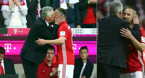 HLV Ancelotti hạ hỏa Ribery bằng