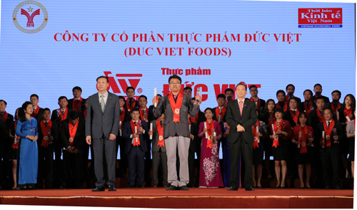 Thực phẩm Đức Việt: Thương hiệu mạnh 2016-2017