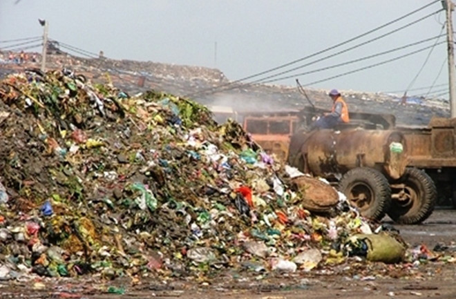 Trà Vinh: Phát hiện cẳng chân người trong bãi rác