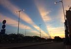 Vệt sáng kỳ lạ xuất hiện trên bầu trời Sài Gòn