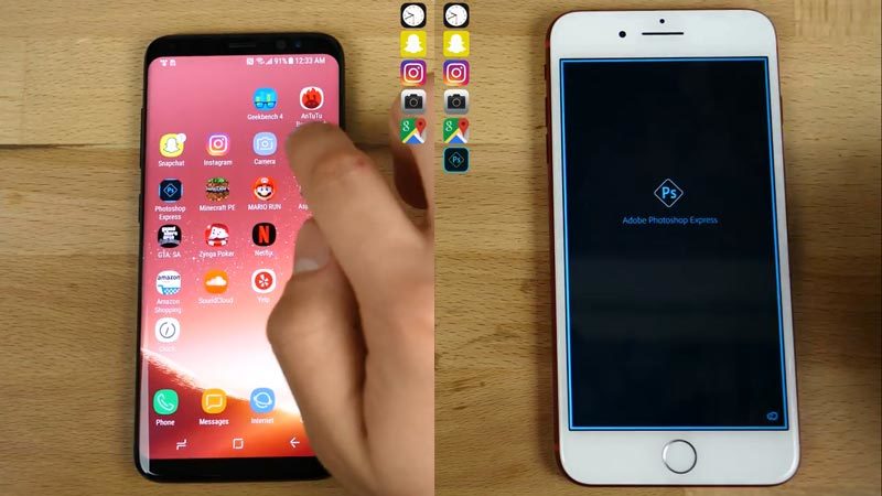 iPhone 7 Plus cho Galaxy S8 