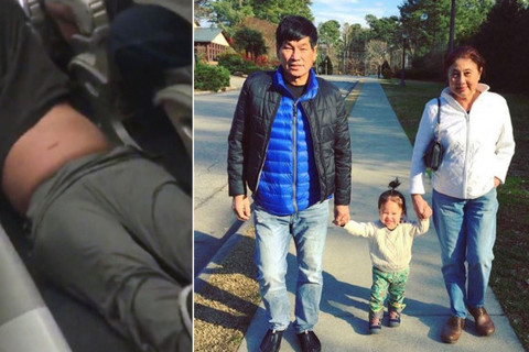Gia đình bác sĩ gốc Việt bị kéo lê khỏi máy bay lên tiếng