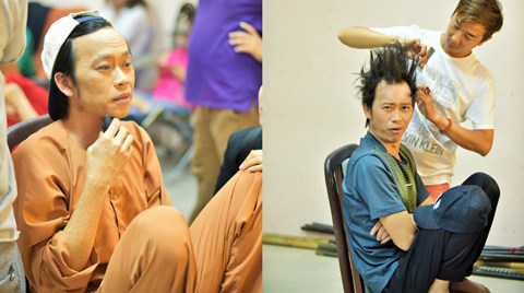 Dáng ngồi bình dân 'độc nhất vô nhị' của Hoài Linh