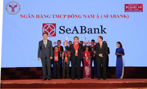 SeABank lần thứ 8 đạt thương hiệu mạnh Việt Nam