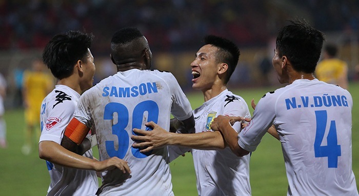 Video bàn thắng Hà Nội 1-0 SLNA