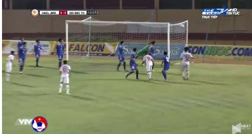U19 HAGL 0-0 U19 Đài Loan phút 13