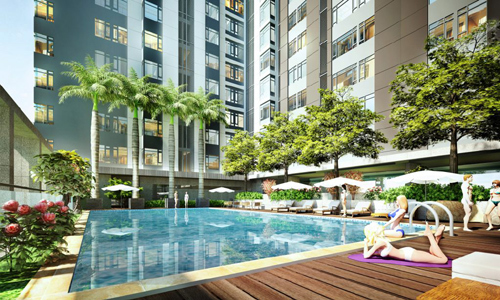 Dự án Summer Square quận 6 cất nóc đúng tiến độ