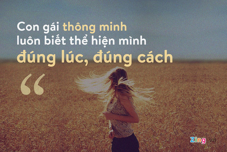 Hãy yêu một cô gái thông minh và hãnh diện vì điều đó!