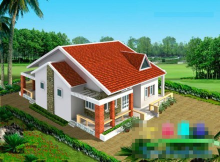 Mẫu nhà cấp 4 'sang chảnh' nhiều người mê
