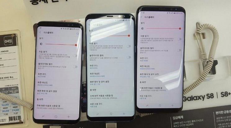 Galaxy S8 bị tố mắc lỗi đỏ màn hình