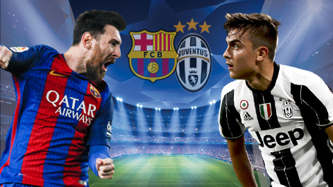 Link xem trực tiếp Barca vs Juventus 1h45 ngày 20/4