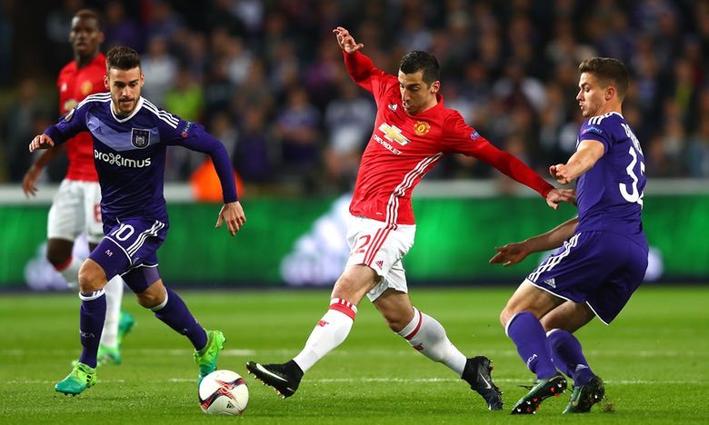 Lịch thi đấu bóng đá, trực tiếp MU vs Anderlecht