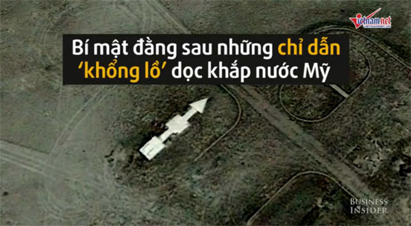 Bí mật sau những chỉ dẫn 'khổng lồ' khắp nước Mỹ