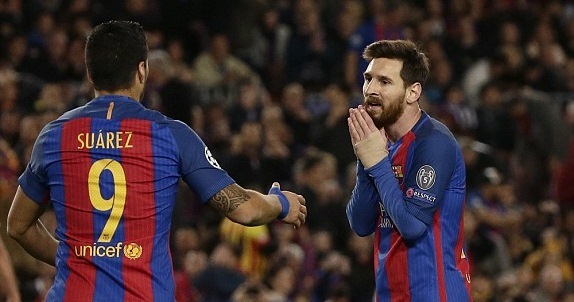 MSN bất lực, Barca bị Juve đánh bật khỏi Champions League