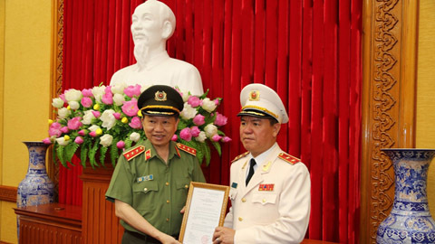 Trung tướng Trần Văn Vệ được giao quyền Tổng cục trưởng Tổng cục Cảnh sát