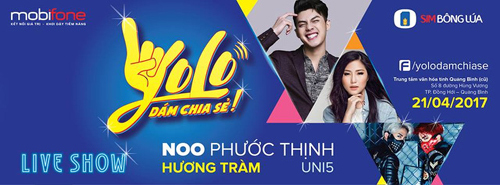 Noo Phước Thịnh hội ngộ dàn sao hot ở Quảng Bình