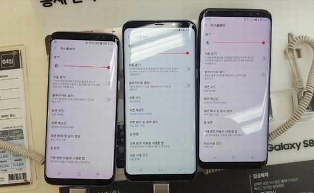 Samsung đưa giải pháp sửa lỗi màn hình ám đỏ trên Galaxy S8