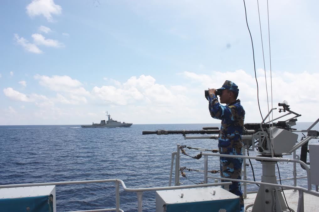 Hải quân VN tuần tra chung với hải quân Thái Lan