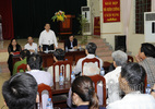 Hình ảnh Đồng Tâm ngày gặp Chủ tịch HN Nguyễn Đức Chung