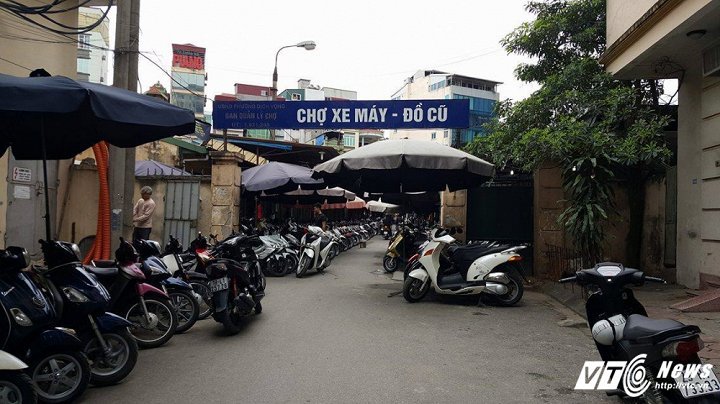 Địa chỉ chợ xe máy cũ ở Hà Nội