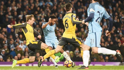 Trực tiếp Arsenal vs Man City: Giroud đấu Aguero