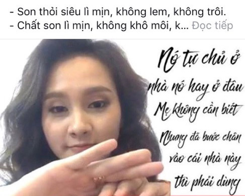 Bán hàng trên Facebook ăn theo phim 'Sống chung với mẹ chồng'