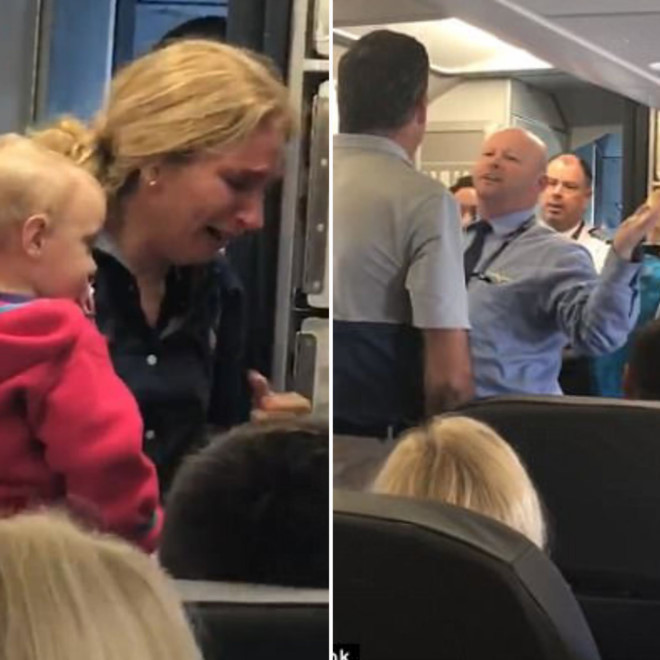Tiếp viên American Airlines đánh phụ nữ và thách hành khách đánh nhau