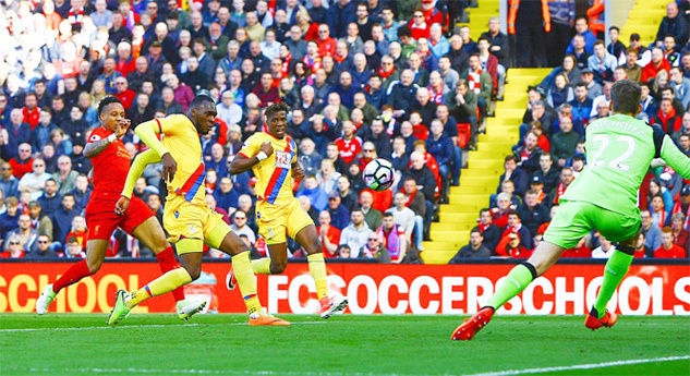 Video bàn thắng Liverpool 1-2 Crystal Palace