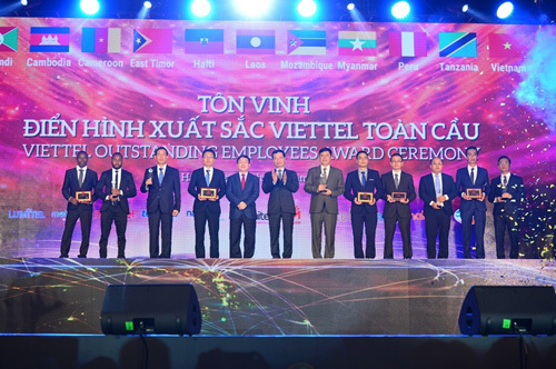 Viettel tôn vinh 6 điển hình xuất sắc toàn cầu