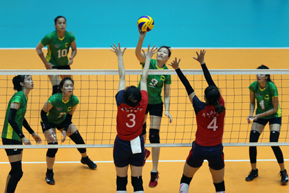 Hình ảnh ấn tượng tại giải bóng chuyền nữ VTV9 Bình Điền