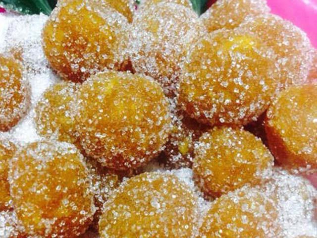 Cách làm mứt dứa viên tròn ngon ngọt, bé thích mê