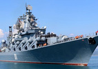 Tàu tuần dương tên lửa Varyag của Nga cập cảng Cam Ranh