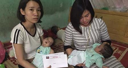 Người mẹ sinh đôi lên mạng rao cho bớt 1 đứa con: Nhiều người đến xin nuôi em bé, giúp đỡ người mẹ