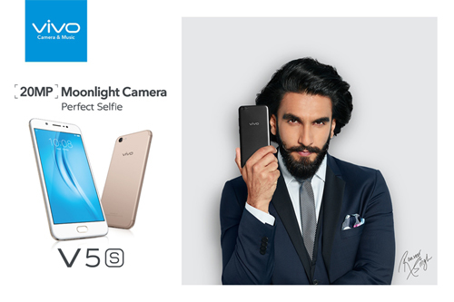 Vivo V5s ‘gây sốt’ với camera selfie độ phân giải 20MP