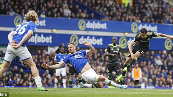 Đè bẹp Everton, Chelsea tiến sát ngôi vương