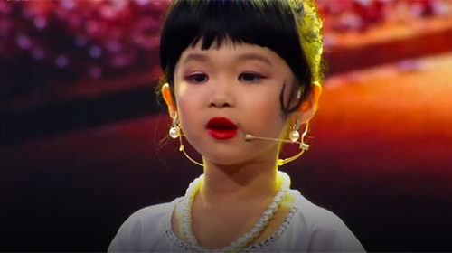 Chung kết Biệt tài tí hon - Phần thi của bé Thái Đại Mộc Quế Anh