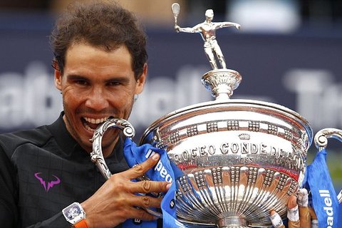 Nadal lập kỷ lục 10 lần đăng quang Barcelona Open