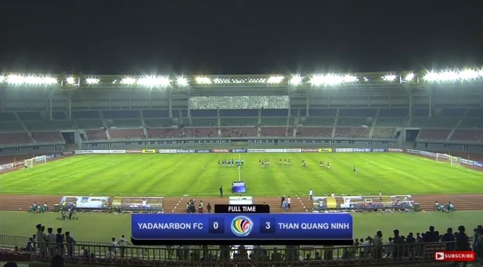 Thắng to ở Myanmar, Than Quảng Ninh ngẩng cao đầu rời AFC Cup