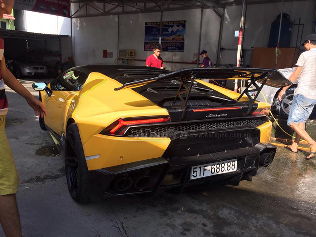 Lamborghini Huracan độ của Cường 