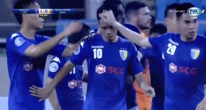 Hà Nội 4-1 Felda United