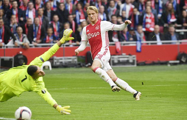 Vùi dập Lyon, Ajax rộng đường vào chung kết Europa League