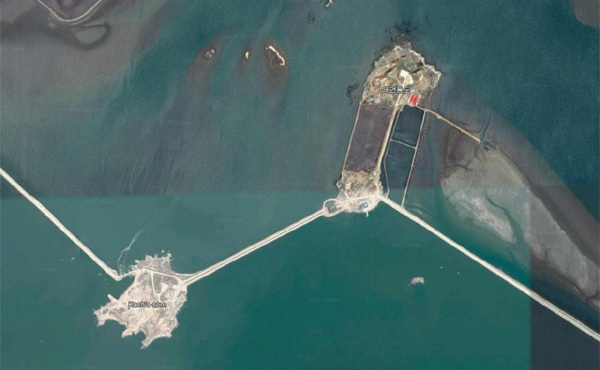 Triều Tiên xây nhiều đảo mới, lắp đặt vũ khí trên biển