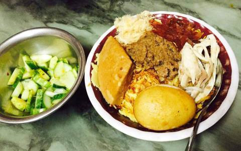 Xôi – Sticky Rice Topped with Savoury Goodness