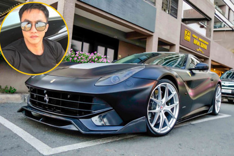 Siêu xe Ferrari độ tiền tỷ của Cường Đô la lên 'Báo Tây'